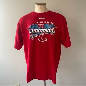 2007 World Series Boston Red Sox Champions T Shirt Authentic Collection Size XL